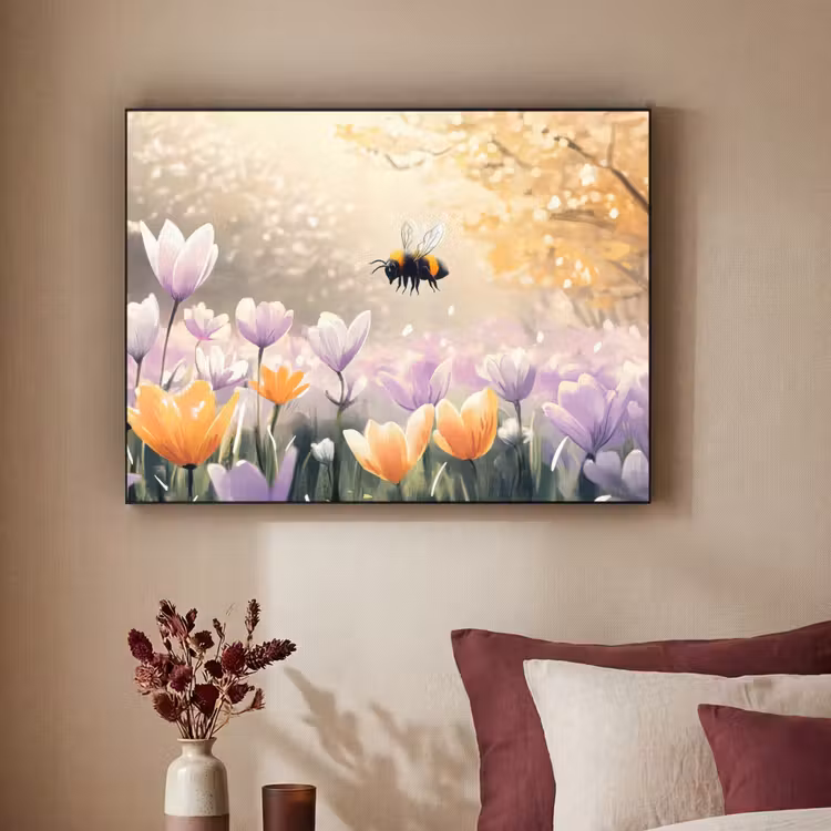 Art Frame - Viooltjes - bij - Zonlicht — 2