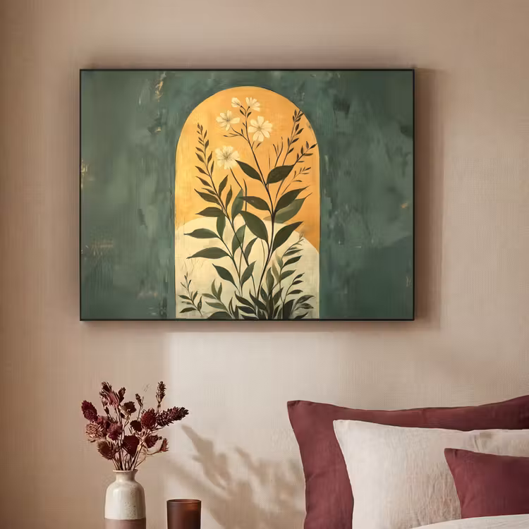 Art Frame - Plant - Bloemen - Wit — 2