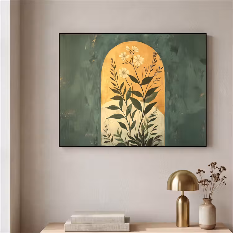 Art Frame - Plant - Bloemen - Wit — 3