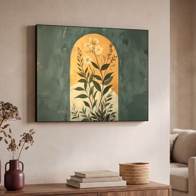 Art Frame - Plant - Bloemen - Wit — 4