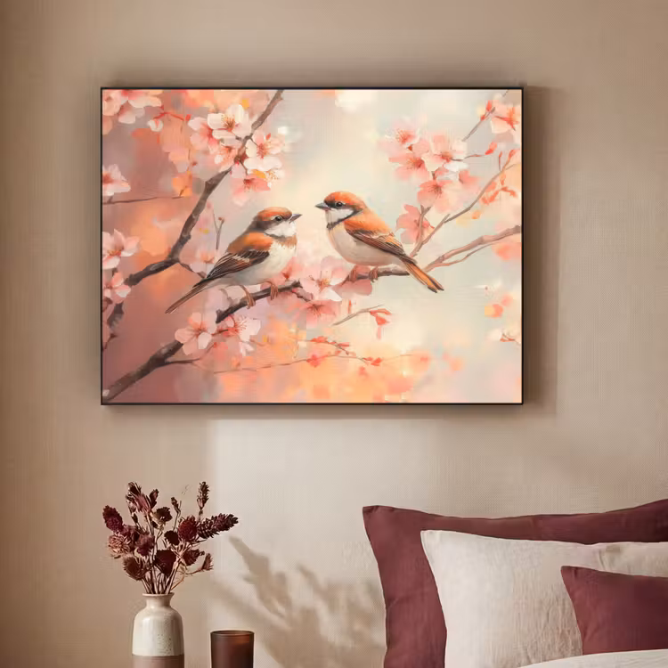 Art Frame - Vogels - Romantic - Bloesemtak — 2