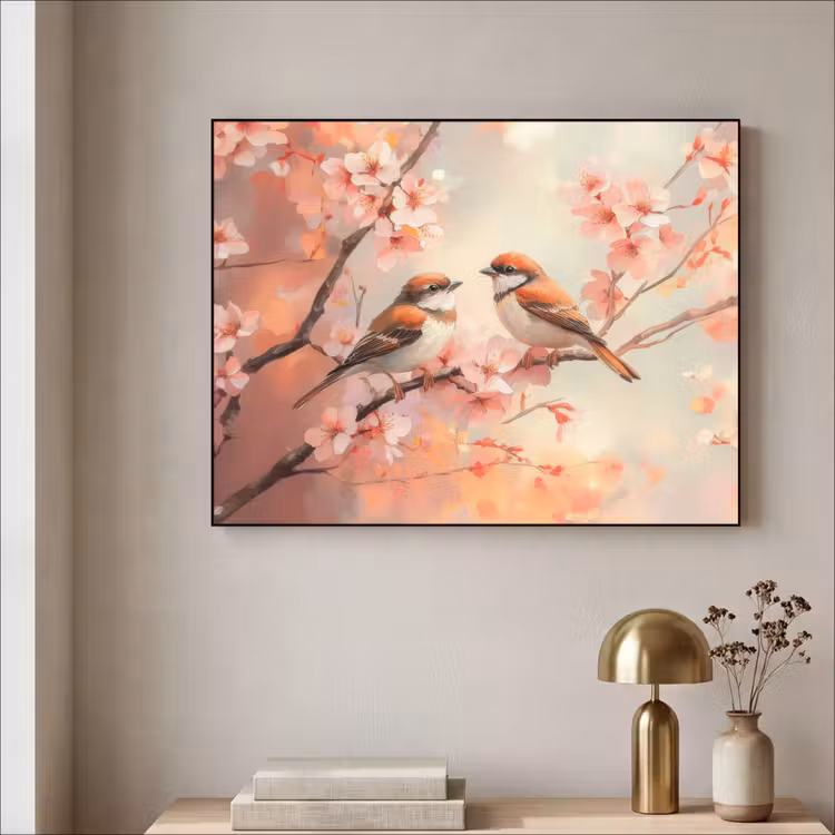 Art Frame - Vogels - Romantic - Bloesemtak — 3