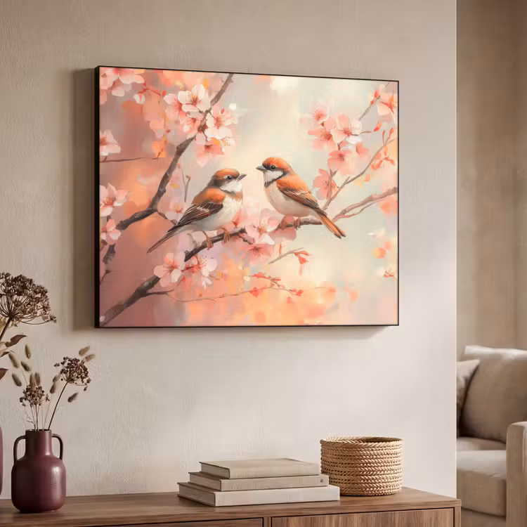 Art Frame - Vogels - Romantic - Bloesemtak — 4