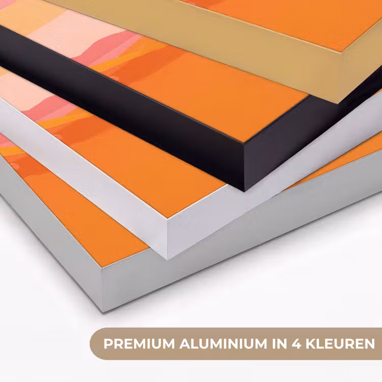 Art Frame - Zon - Abstract - Landschap - Oranje — 5