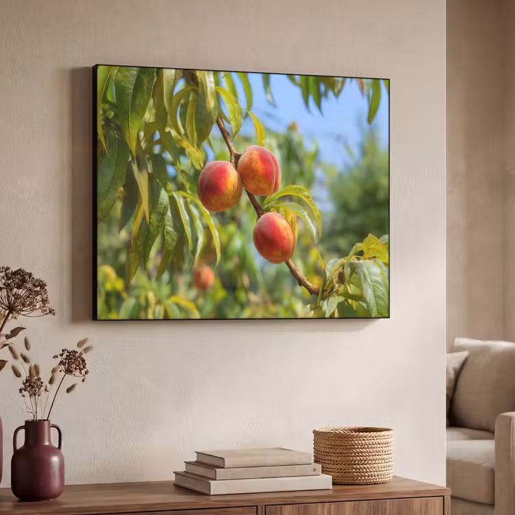 Art Frame - Perzik - Bladeren - Zonlicht — 4