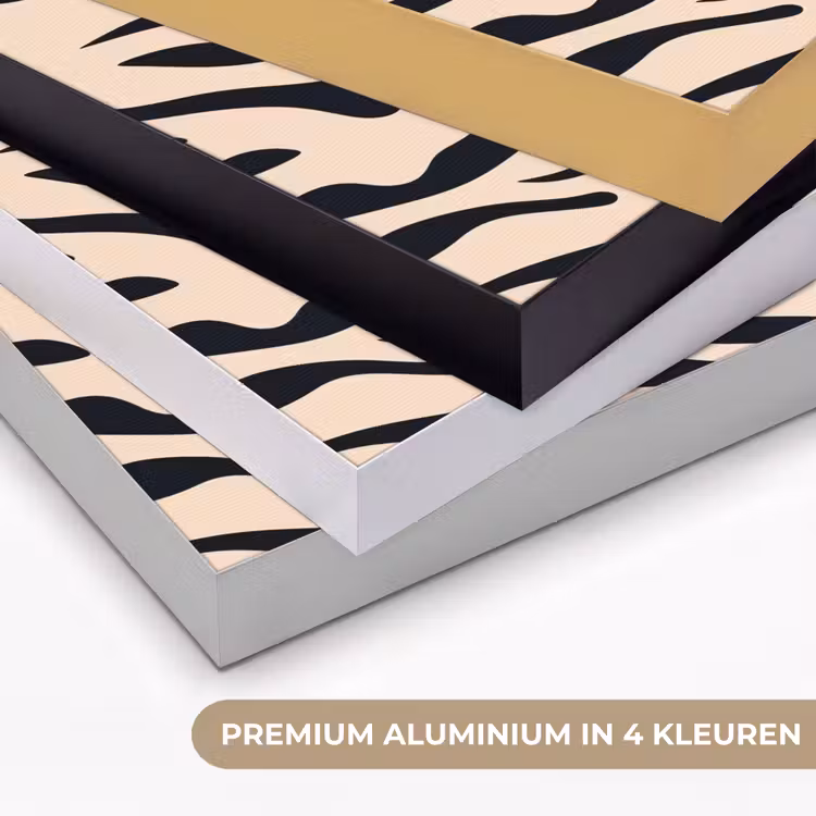 Art Frame - Zebraprint - Dynamisch - Roze — 5