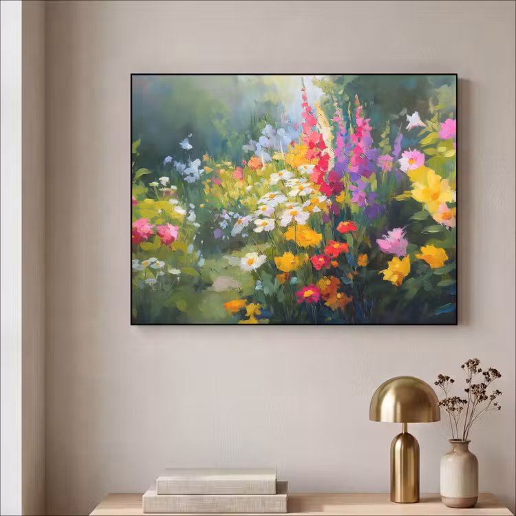 Art Frame - Zomertuin - Sfeervol - Bloemen — 3