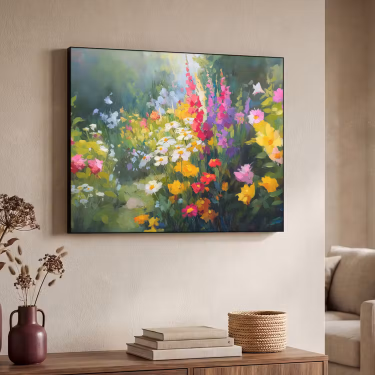 Art Frame - Zomertuin - Sfeervol - Bloemen — 4