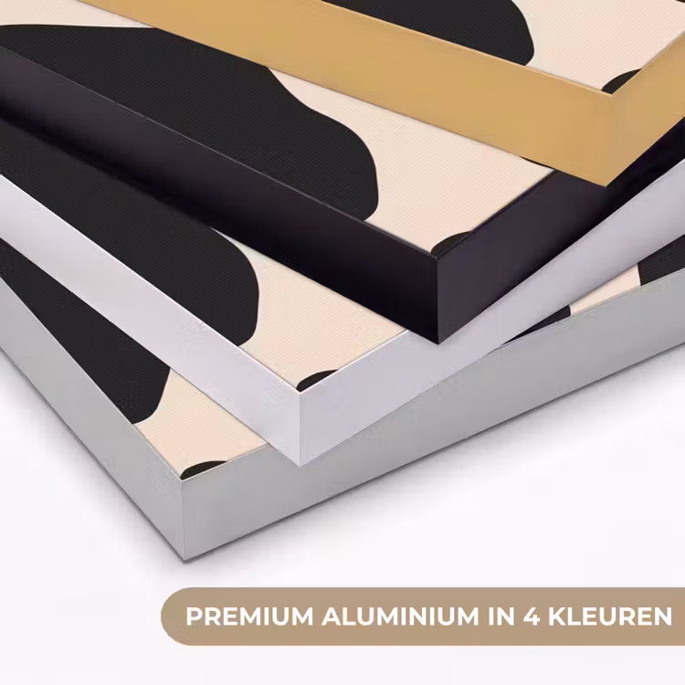 Art Frame - Vlekkenpatroon - Koe - Beige — 5