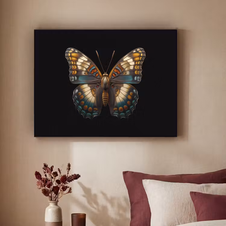 Art Frame - Vlinder - Kleurrijk - mozaïekachtig — 2