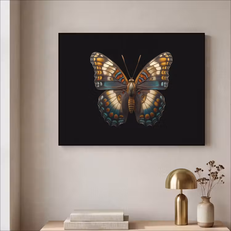 Art Frame - Vlinder - Kleurrijk - mozaïekachtig — 3