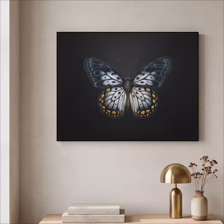 Art Frame - Vlinder - Monochroom - Balans — 3