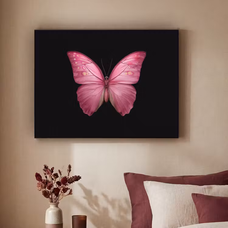 Art Frame - Vlinder - roze - Elegant — 2
