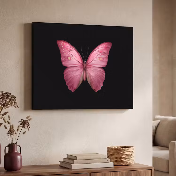 Art Frame - Vlinder - roze - Elegant — 4