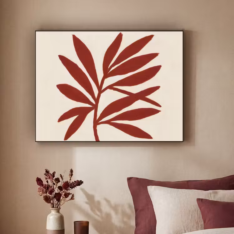 Art Frame - Tak - Bladeren - Rood — 2