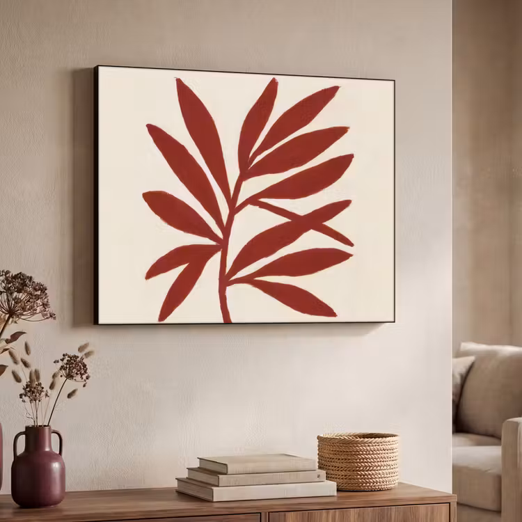 Art Frame - Tak - Bladeren - Rood — 4
