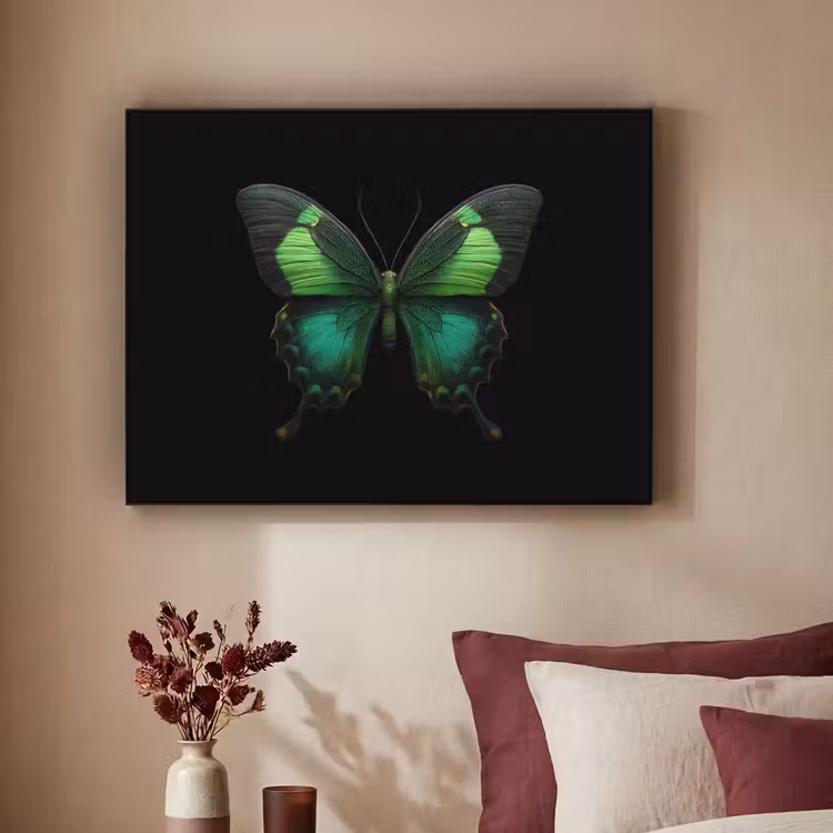Art Frame - Vlinder - Groen - Opvallend — 2