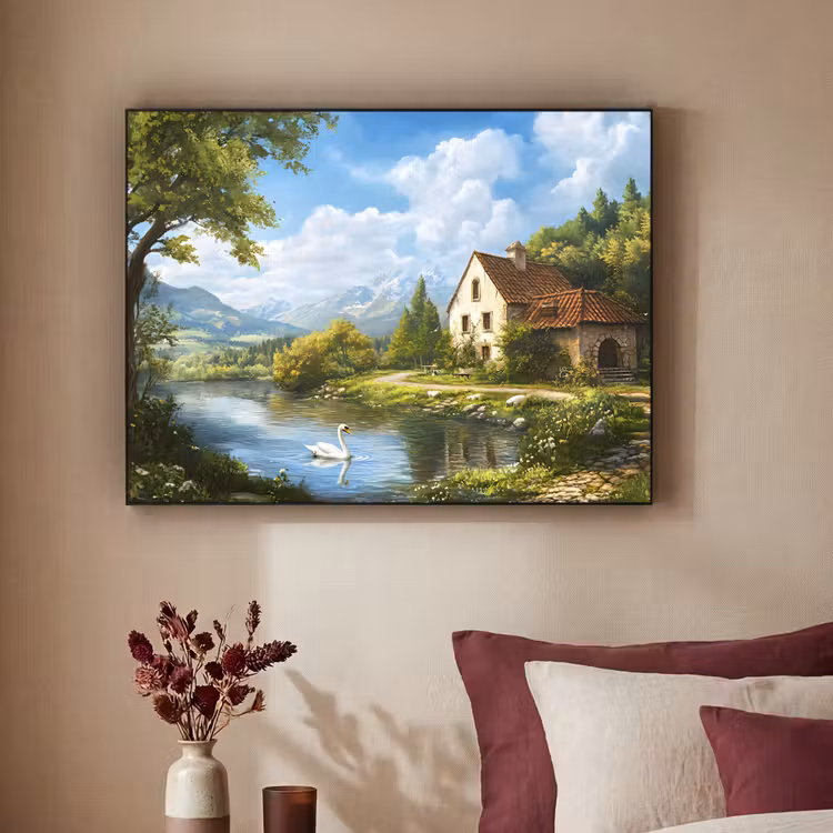 Art Frame - Zwaan - Bomen - Rust — 2