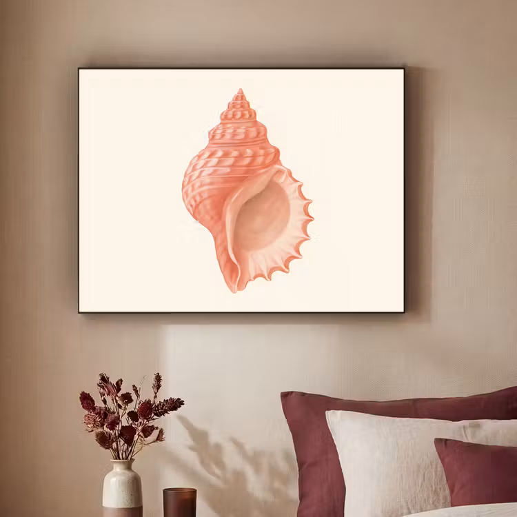 Art Frame - Schelp - Roze - Structuur — 2