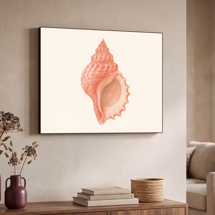 Art Frame - Schelp - Roze - Structuur — 4