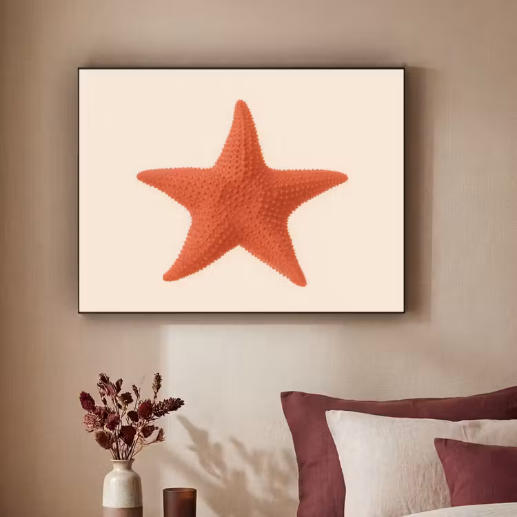 Art Frame - Zeester - Bobbels - Rood — 2