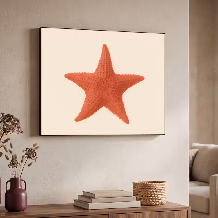 Art Frame - Zeester - Bobbels - Rood — 4