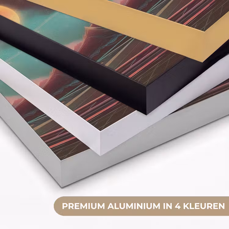 Art Frame - Planeten - Neon - Berglandschap - Zon — 5