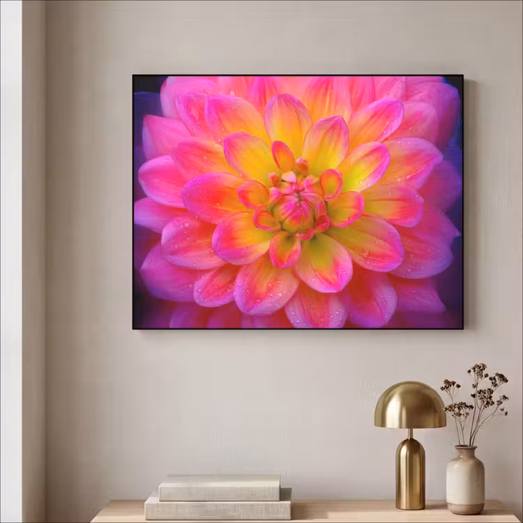 Art Frame - Roze - Dahlia - Kleurrijk — 3