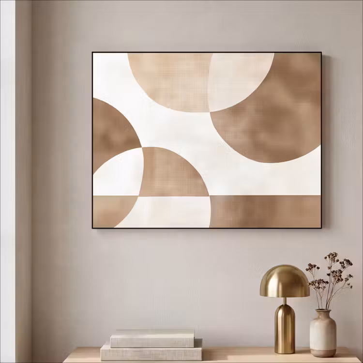 Art Frame - Snijdende cirkels - Overlappende vlakken — 3
