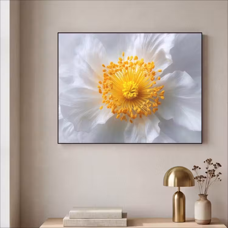 Art Frame - Wit - Bloem - Elegant — 3