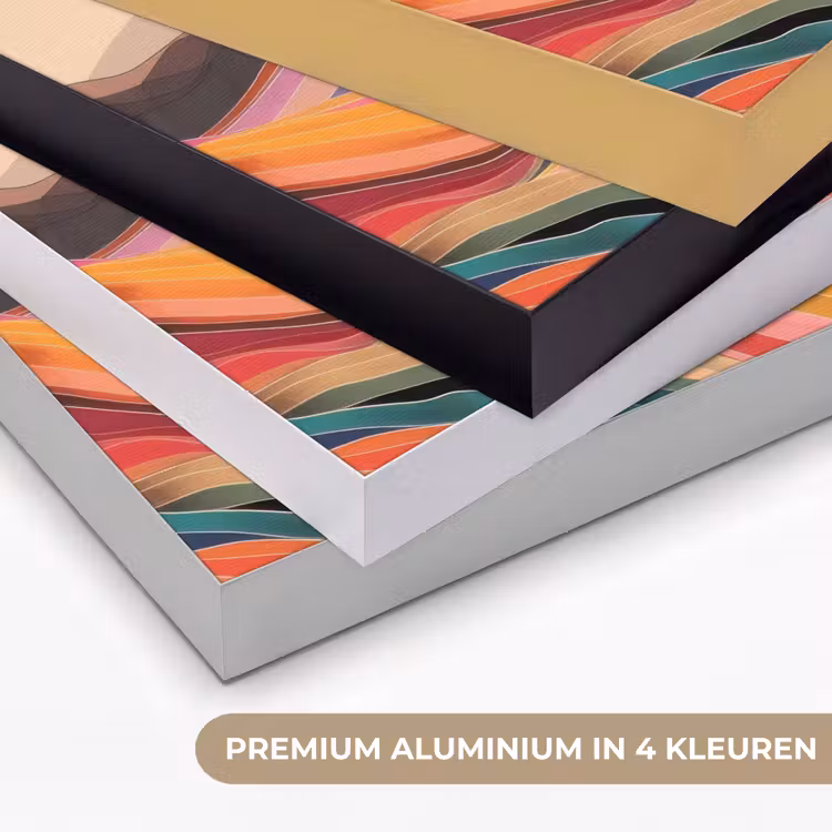 Art Frame - Zon - Kleurrijk landschap - Bergen — 5
