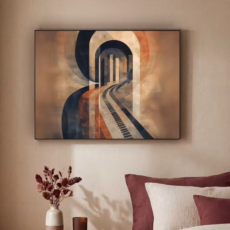Art Frame - Piano - Toetsen - Abstract — 2