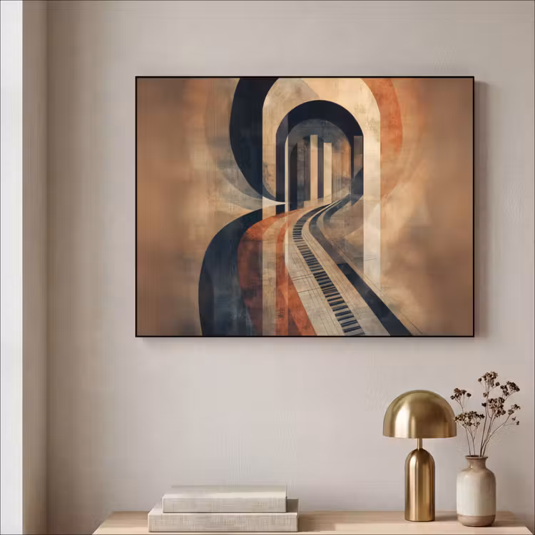 Art Frame - Piano - Toetsen - Abstract — 3