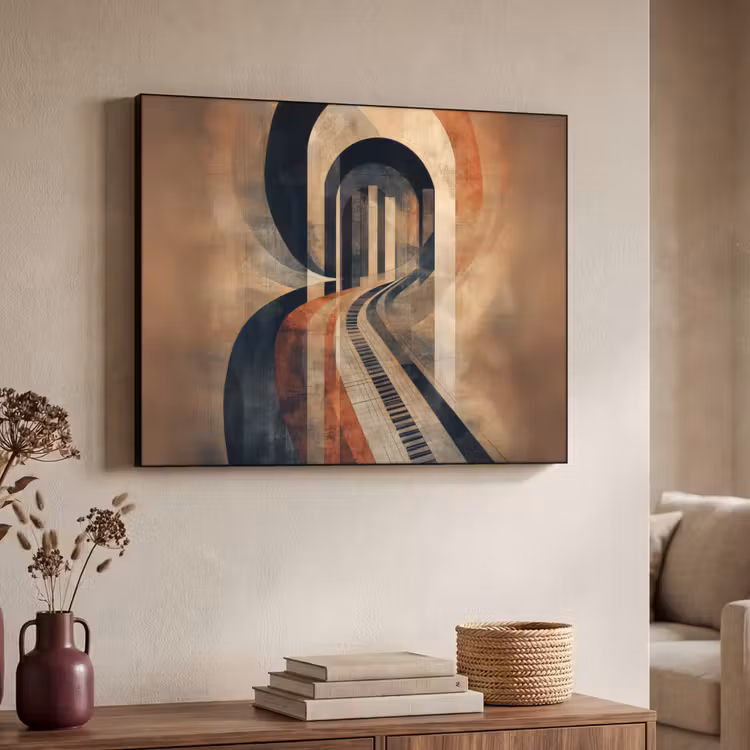 Art Frame - Piano - Toetsen - Abstract — 4