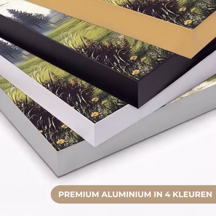 Art Frame - Zandpad - Groen landschap - Water — 5