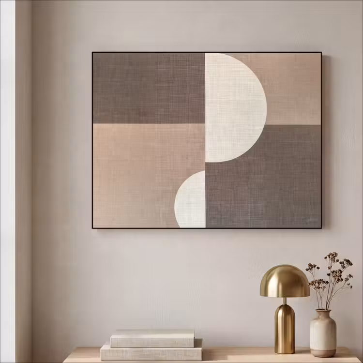 Art Frame - Raster - Halve cirkels - Contrast — 3