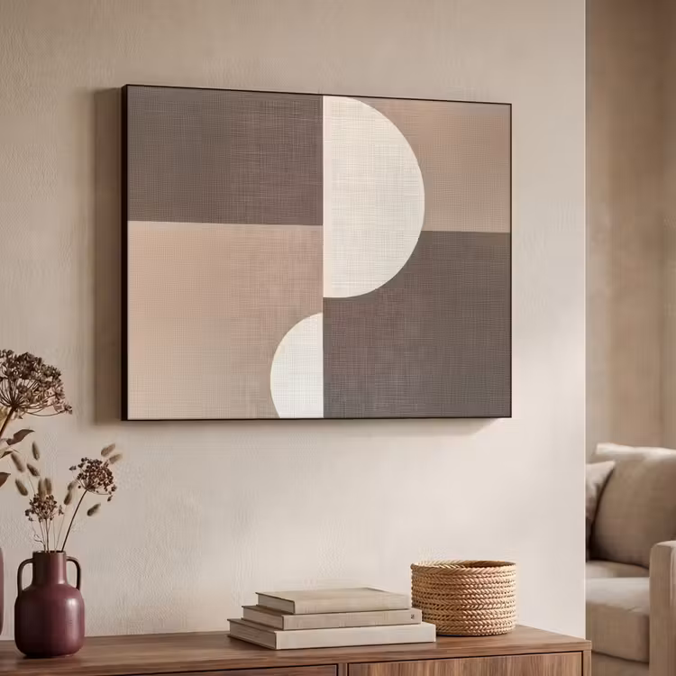 Art Frame - Raster - Halve cirkels - Contrast — 4