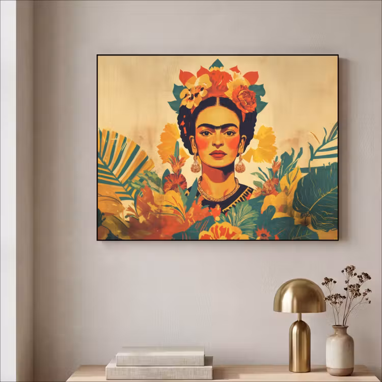 Art Frame - Vrouwelijk - Bloemen - Sieraden — 3