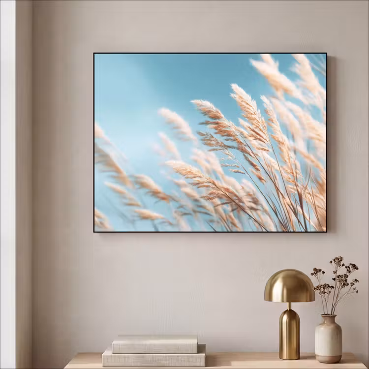Art Frame - Siergras - Wind - Lichtbruin — 3
