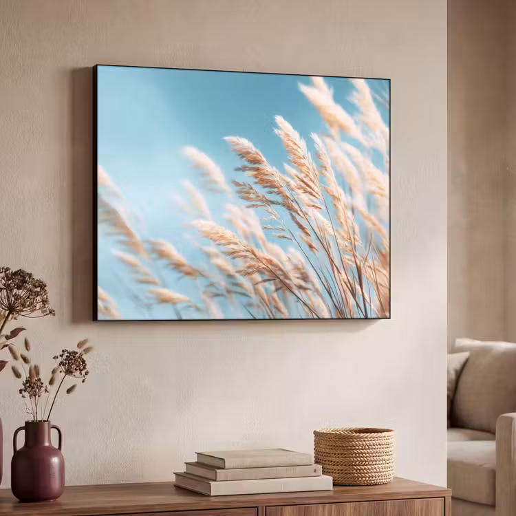 Art Frame - Siergras - Wind - Lichtbruin — 4