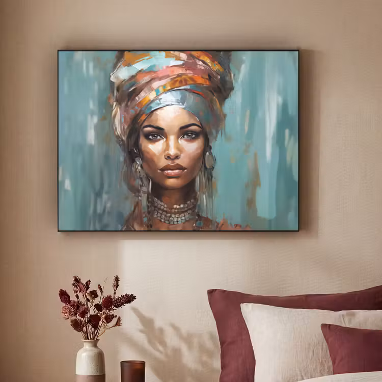 Art Frame - Vrouw - Kunst - Sieraden - Portret — 2