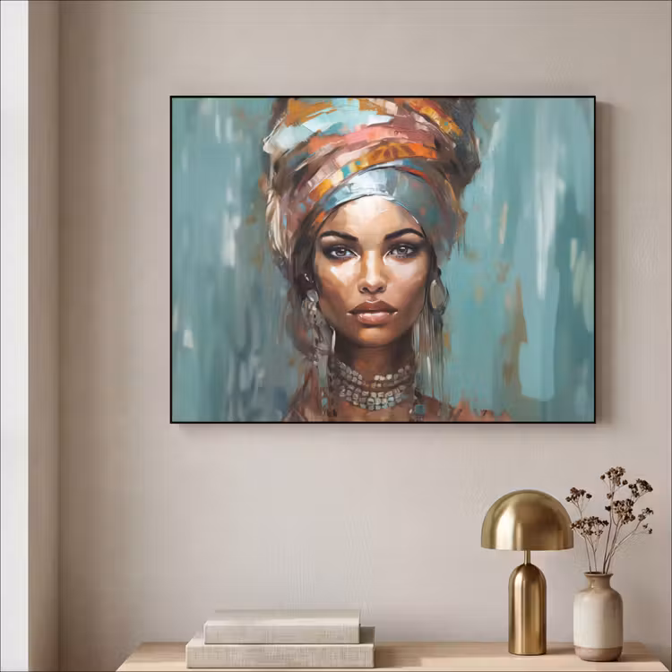 Art Frame - Vrouw - Kunst - Sieraden - Portret — 3
