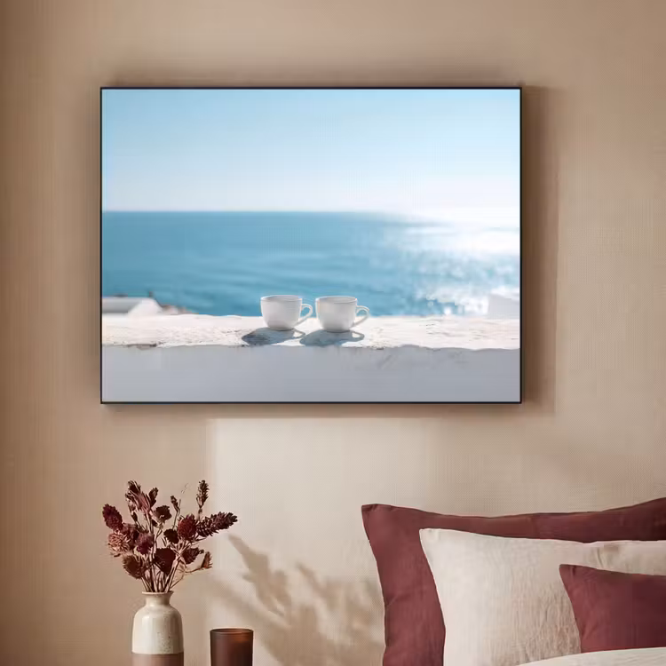 Art Frame - Zee - Koffiekopjes - Zomers — 2