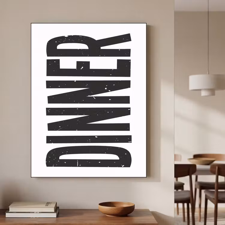 Art Frame - Zwart - Decoratie - Vintage - Eten — 4