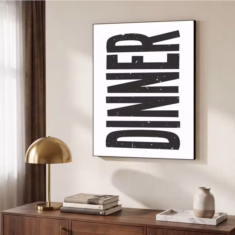 Art Frame - Zwart - Decoratie - Vintage - Eten — 6