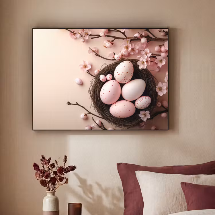 Art Frame - Roze - Bloesems - Eieren — 2
