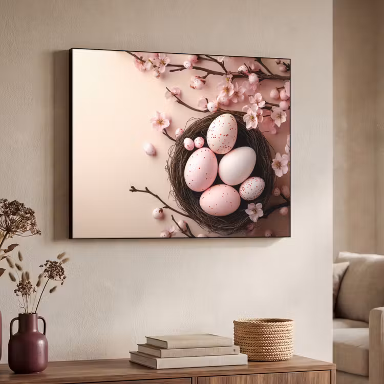 Art Frame - Roze - Bloesems - Eieren — 4