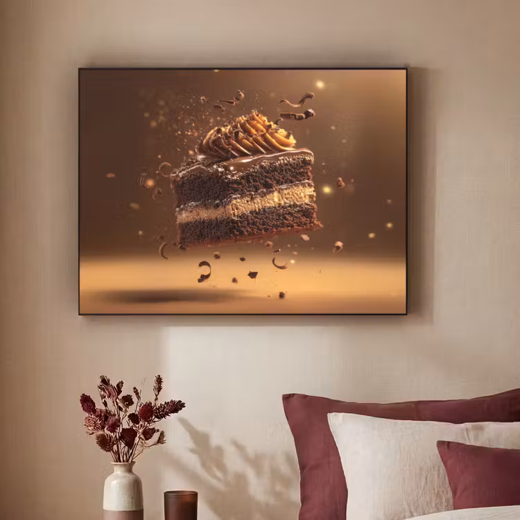 Art Frame - Taart - Chocolade - Eten - Brownie — 2