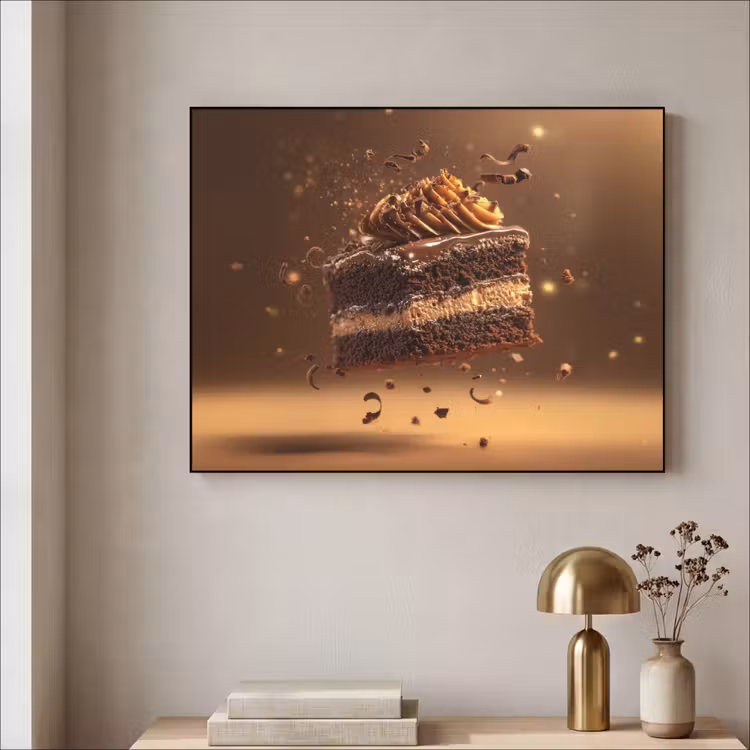 Art Frame - Taart - Chocolade - Eten - Brownie — 3