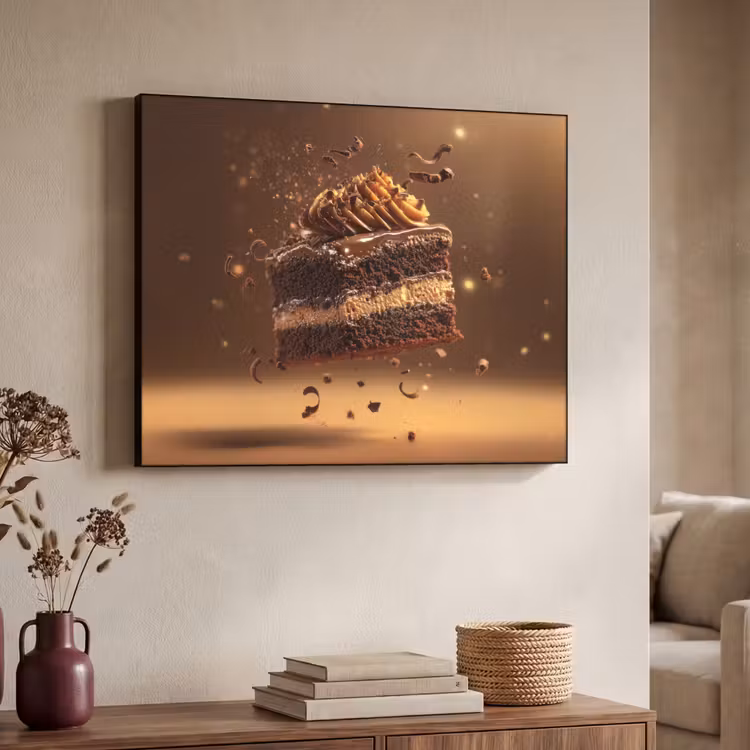 Art Frame - Taart - Chocolade - Eten - Brownie — 4